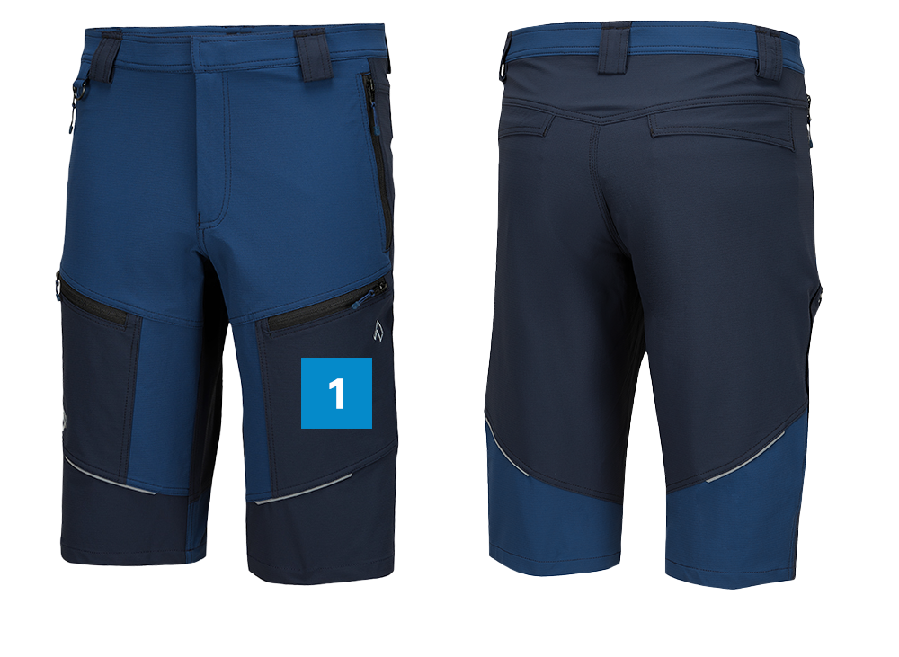 Hose mit Veredelungsposition