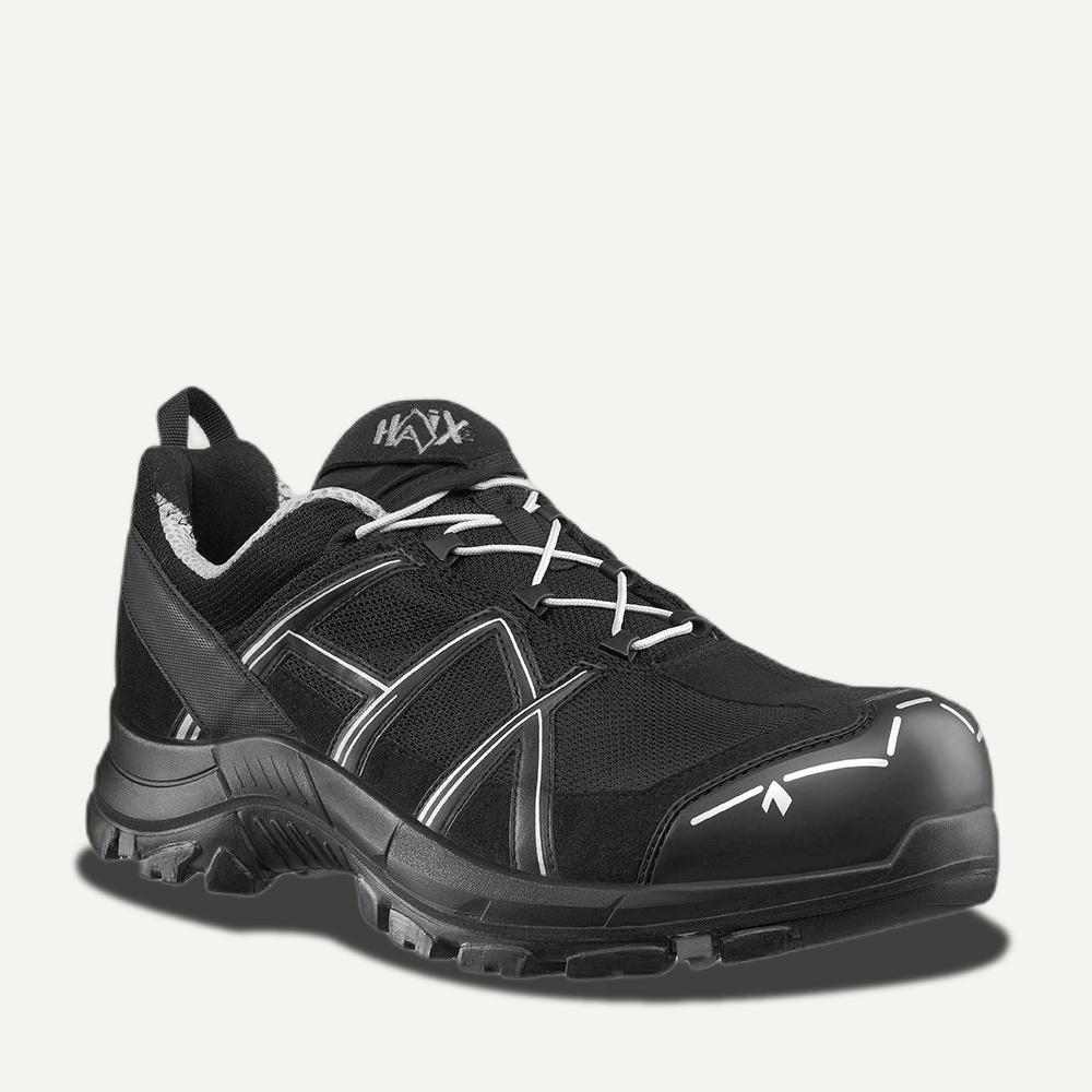 HAIX Black Eagle Safety 41.1 low/black-silver