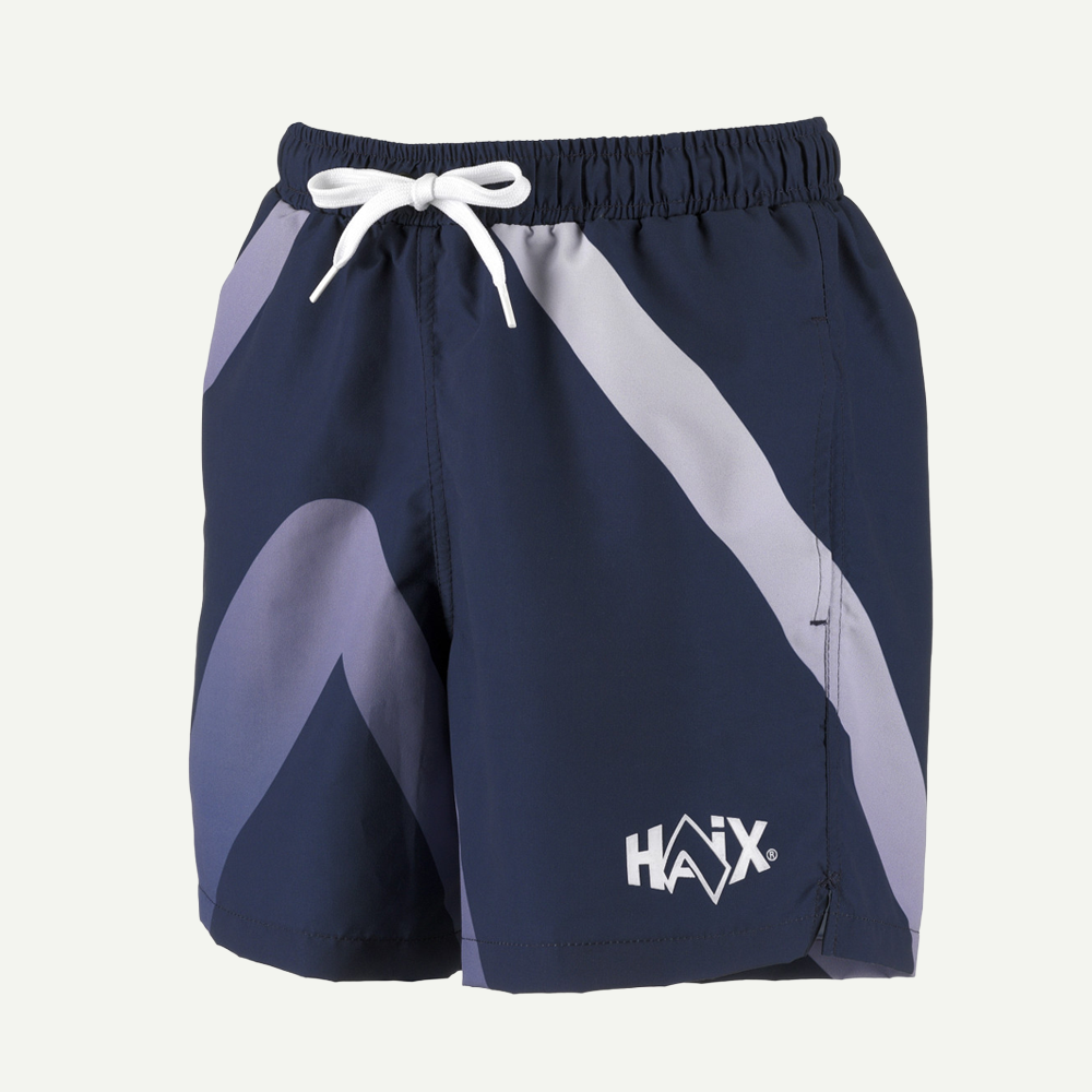 Badeshorts, 8-innenseit, Navy, Drawstring, Marke HAIX