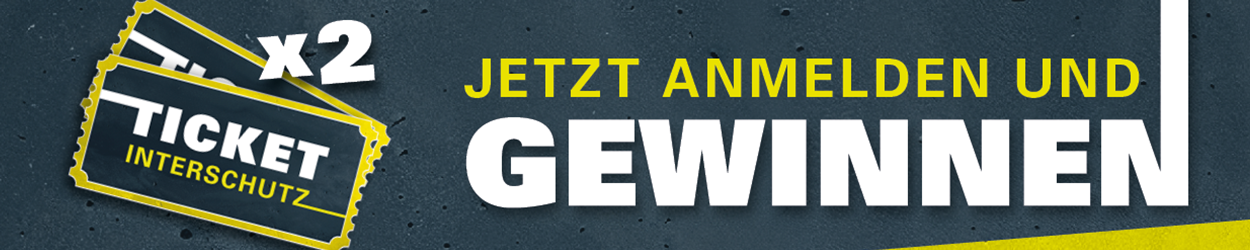 Gewinnspiel Interschutz Tickets 2026