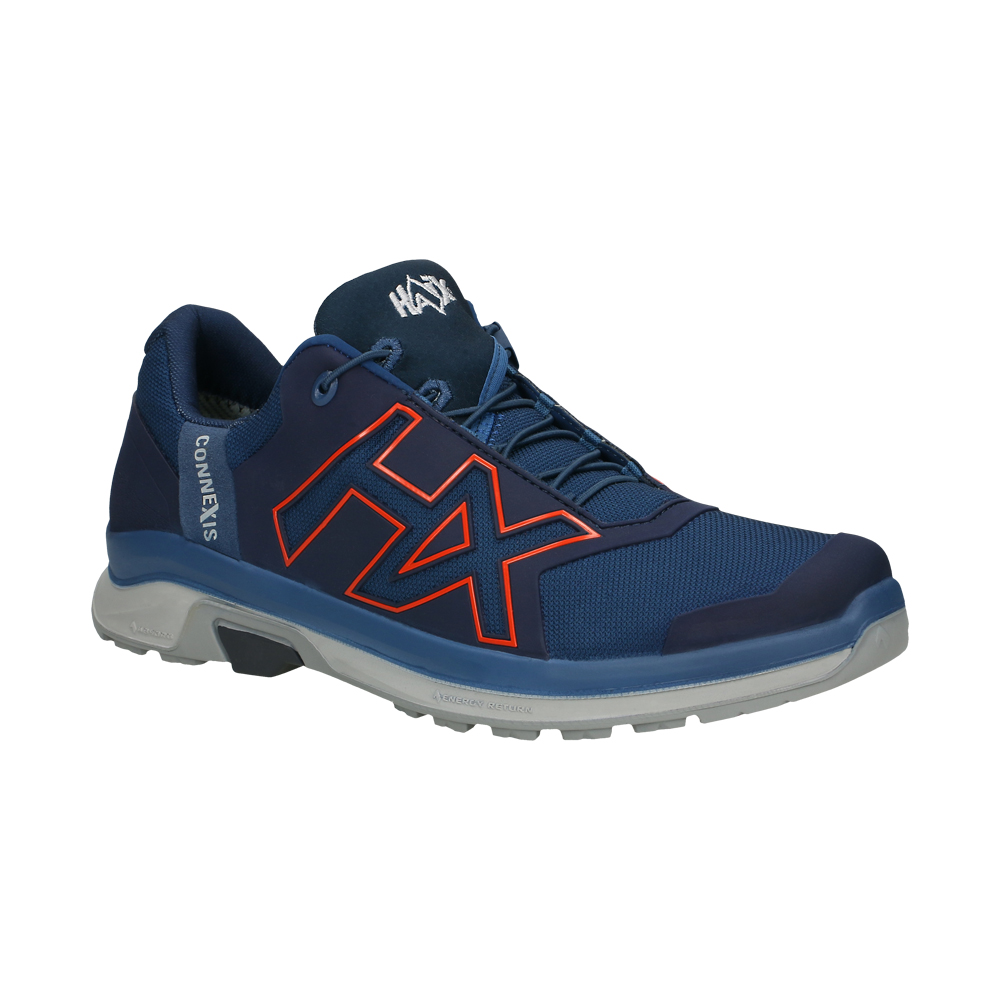 HAIX CONNEXIS Go 2.0 GTX low/marine-saffron - Outdoorschuh (Größe: UK 6.0 / EU 39)
