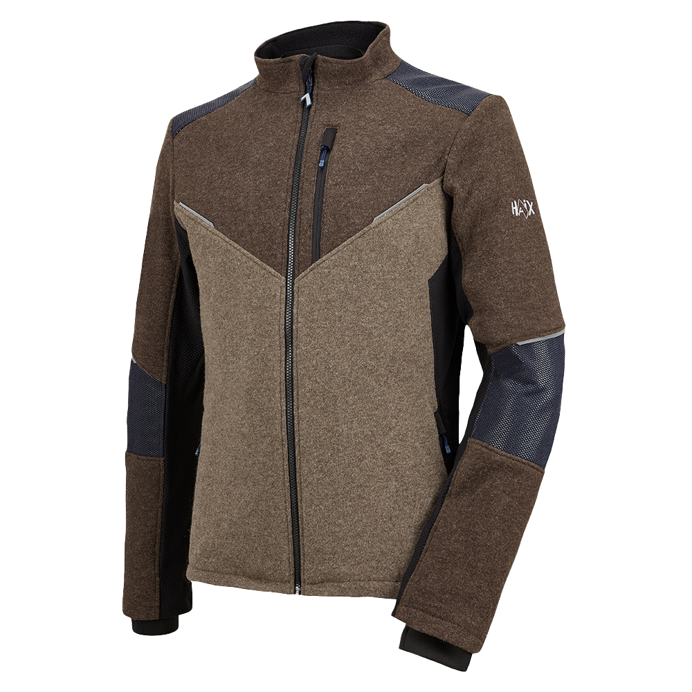 Flextreme Wool Jacket/brown-wood