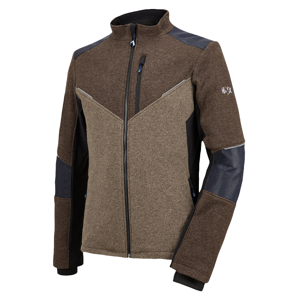 Flextreme Wool Jacket/brown-wood