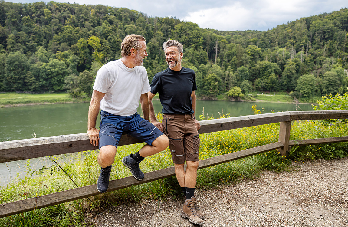 T-Shirts, Herren, Shorts, Outdoor, Lounge, men, kurz, t‑shirt, outdoor, park