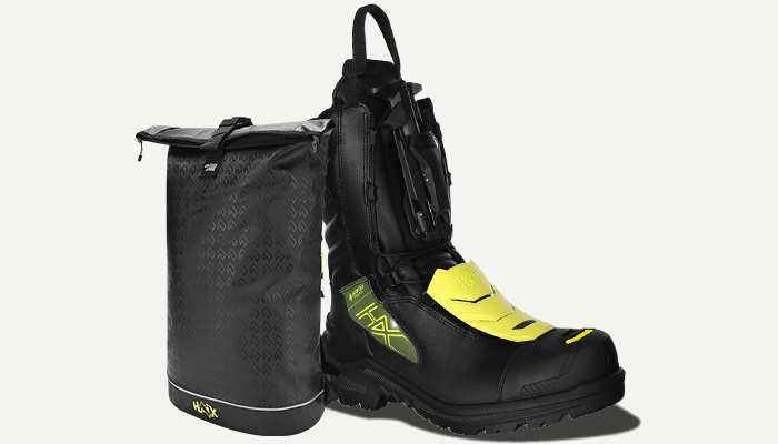 Zu jedem Feuerwehrstiefel: HAIX Rucksack zum Aktionspreis
