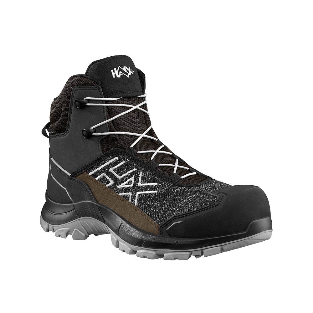 HAIX BLACK EAGLE Safety 410 | C, GTX, brown - Sicherheitsschuh (Größe: UK 8.5 / EU 43)