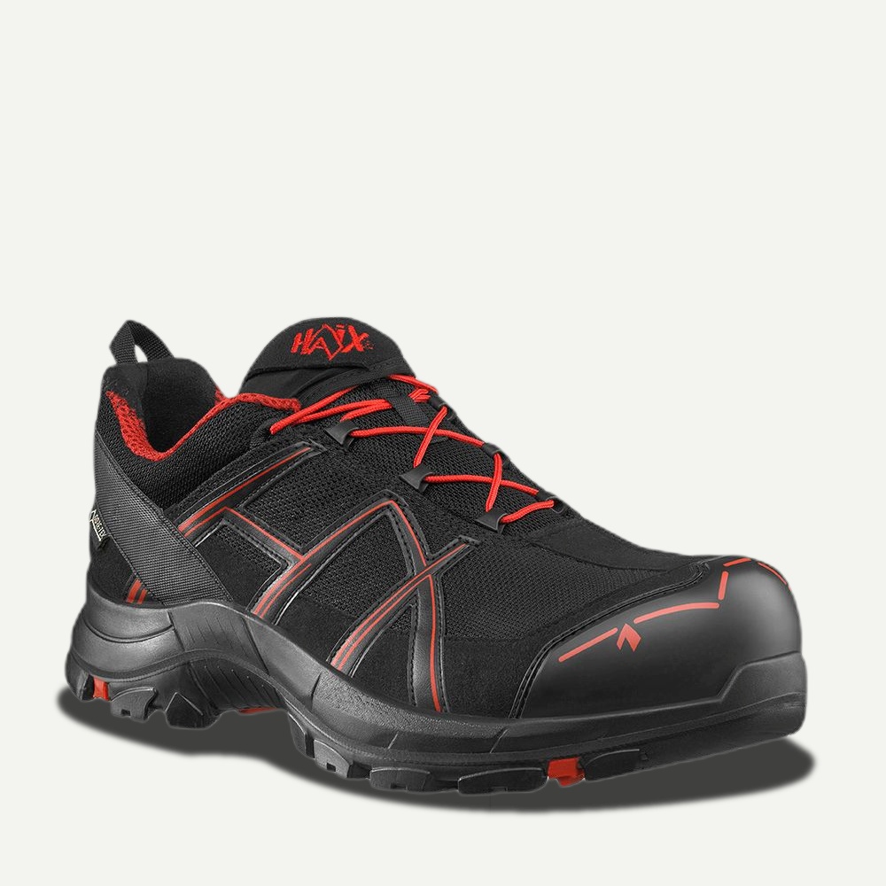 HAIX Black Eagle Safety 40.1 low/black-red