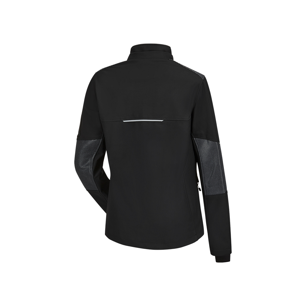 Schützt bei wechselhaftem Wetter. Deine Flextreme Softshell Jacket mit verstellbaren Bund.-Rückseite