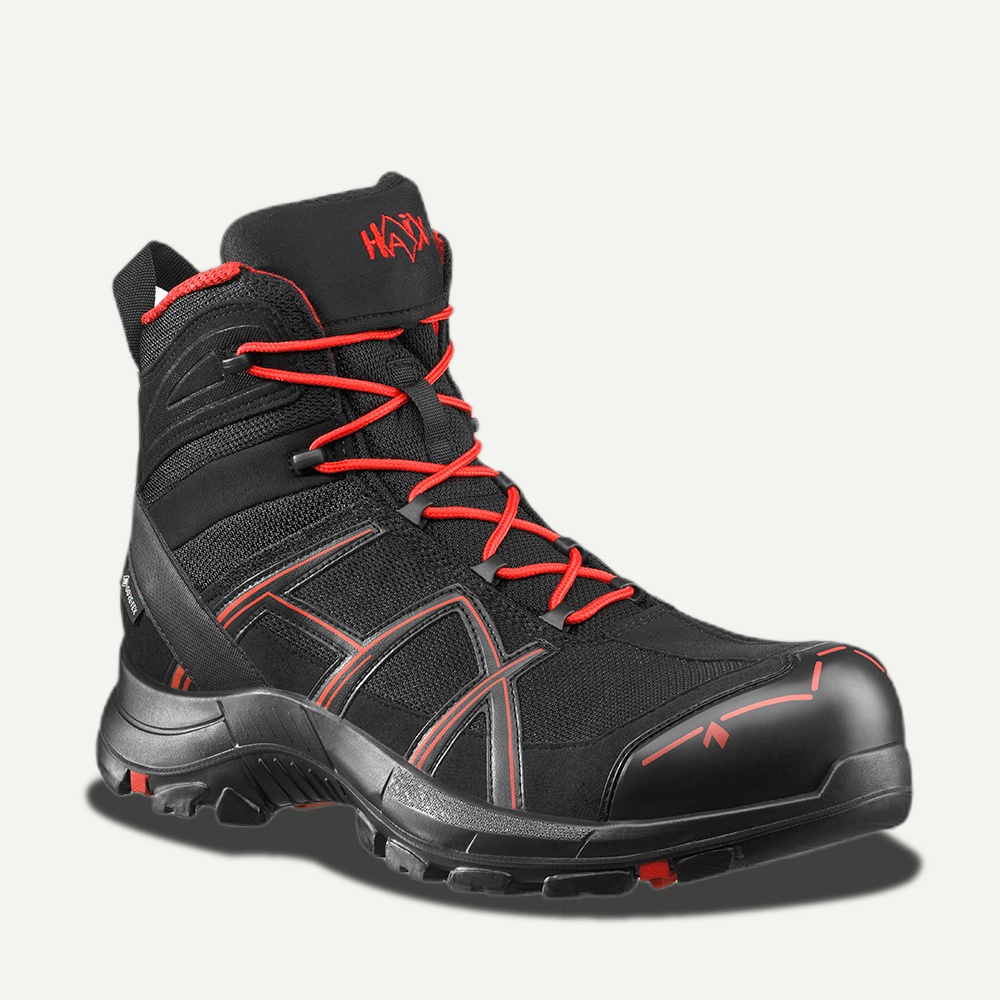 HAIX Black Eagle Safety 40.1 mid/black-red