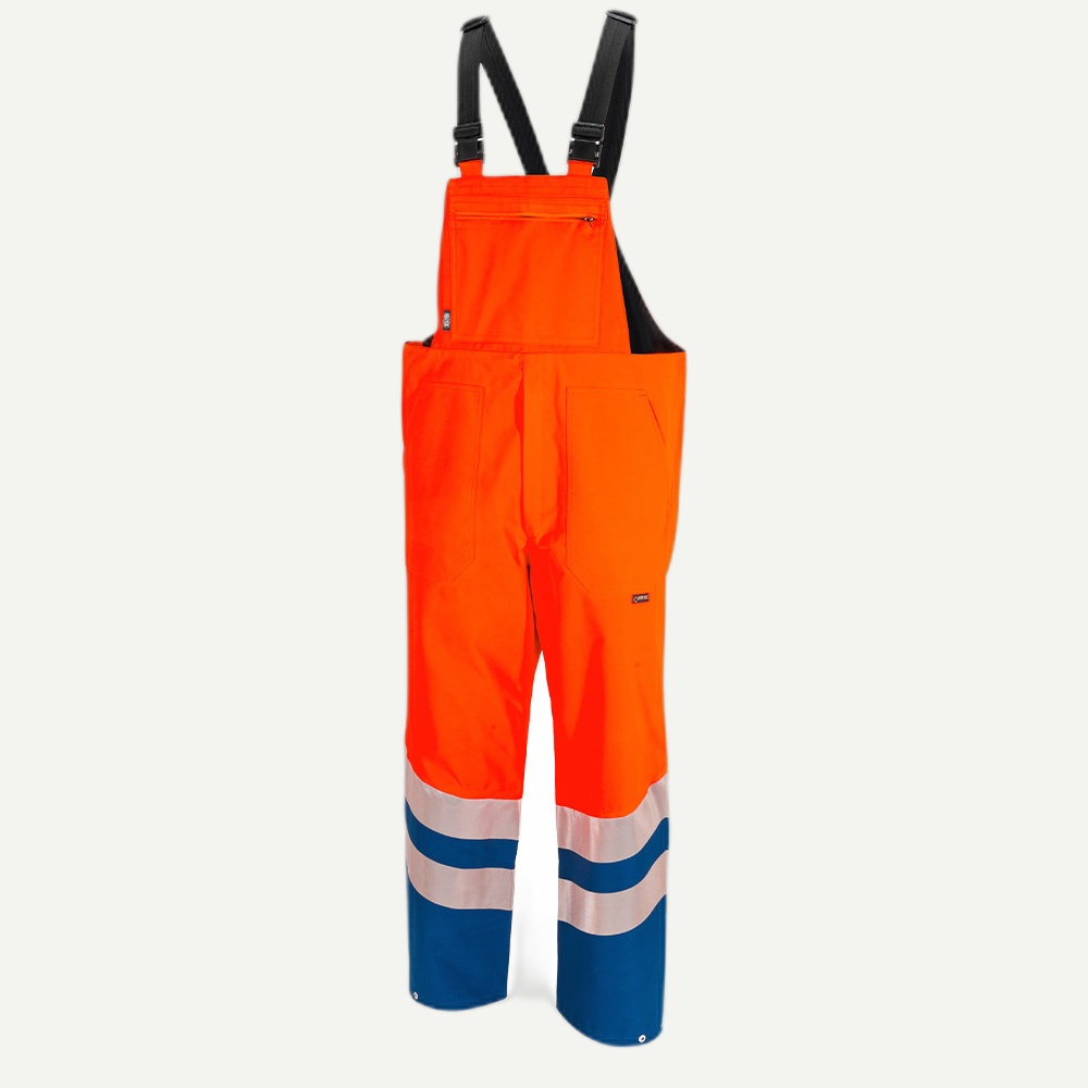 HAIX GORE-TEX Latzhose TUEBOR EBX warnorange/royalblau