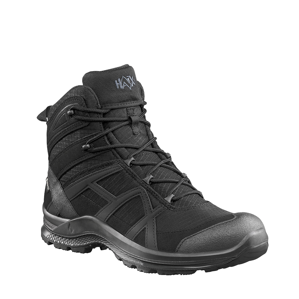 HAIX Black Eagle Athletic 2.1 GTX mid/black - Polizeistiefel (Größe: UK 7.0 / EU 41)