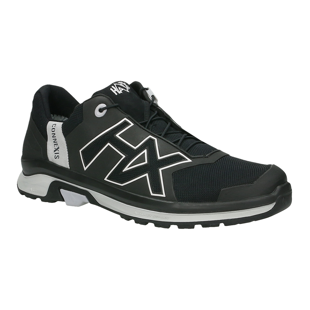 HAIX CONNEXIS Go 2.0 GTX low/black-silver - Outdoorschuh (Größe: UK 10.0 / EU 45)