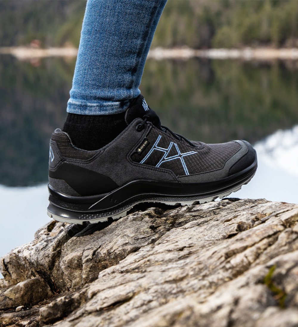 Outdoor Schuhe Leichte Gore Tex Schuhe Haix Black Eagle Athletic