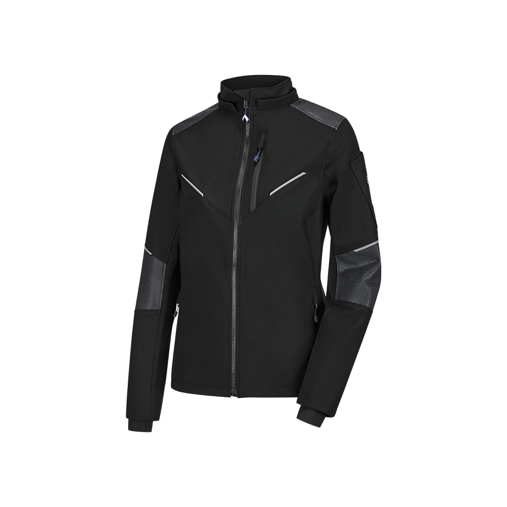 Schützt bei wechselhaftem Wetter. Deine Flextreme Softshell Jacket mit verstellbaren Bund.