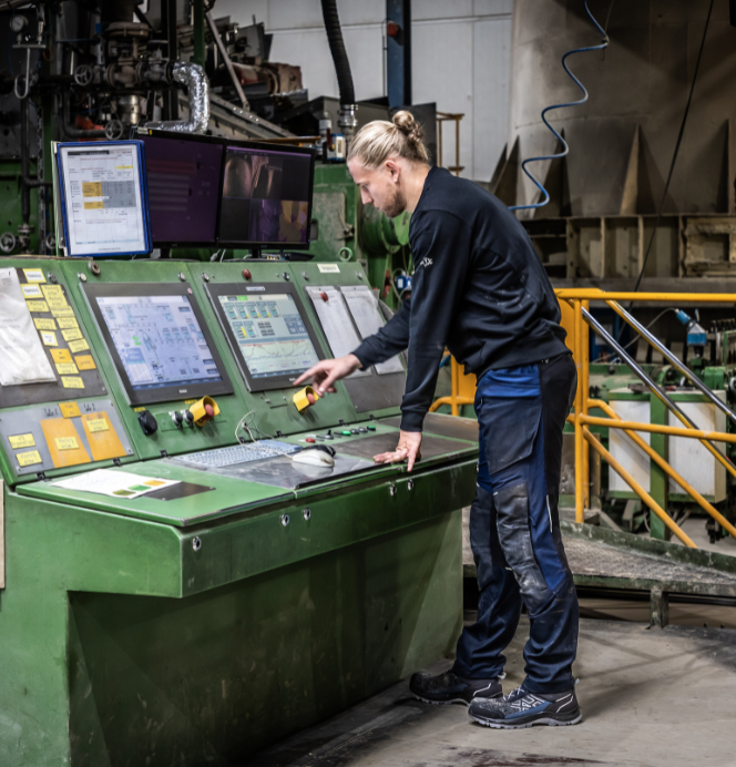 Industrie, Arbeitsplatz, Bedienfeld, Maschine, Industrielandschaft