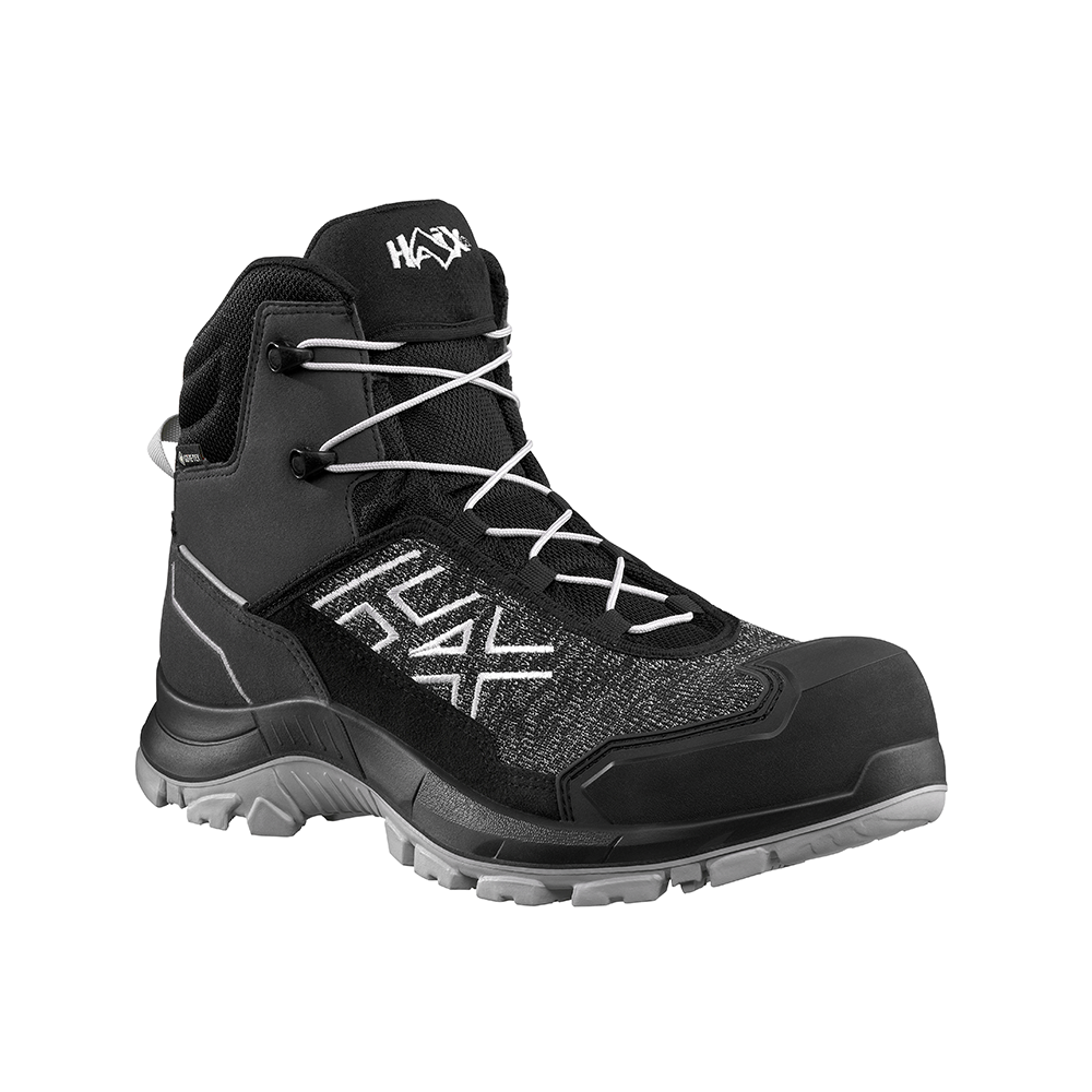 HAIX BLACK EAGLE Safety 410 | C, GTX, grey - Sicherheitsschuh (Größe: UK 12.0 / EU 47)