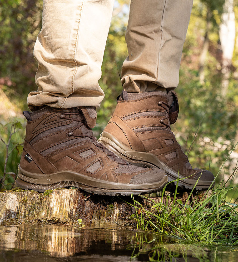 Achillessehne Schuhe Weicher Machen Ferse HAIX Black Eagle