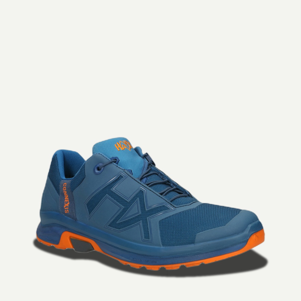 HAIX CONNEXIS Go 2.0 GTX low/blue-orange