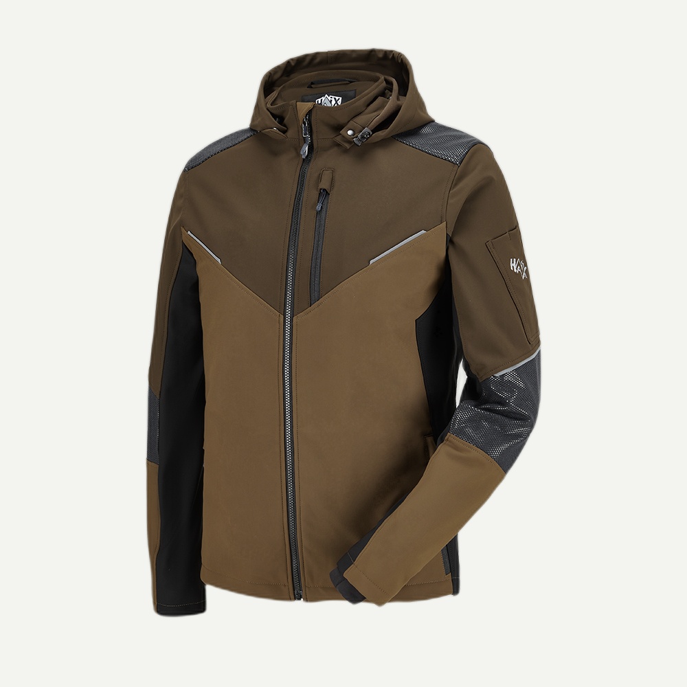 HAIX Flextreme Softshell Jacket/brown-wood