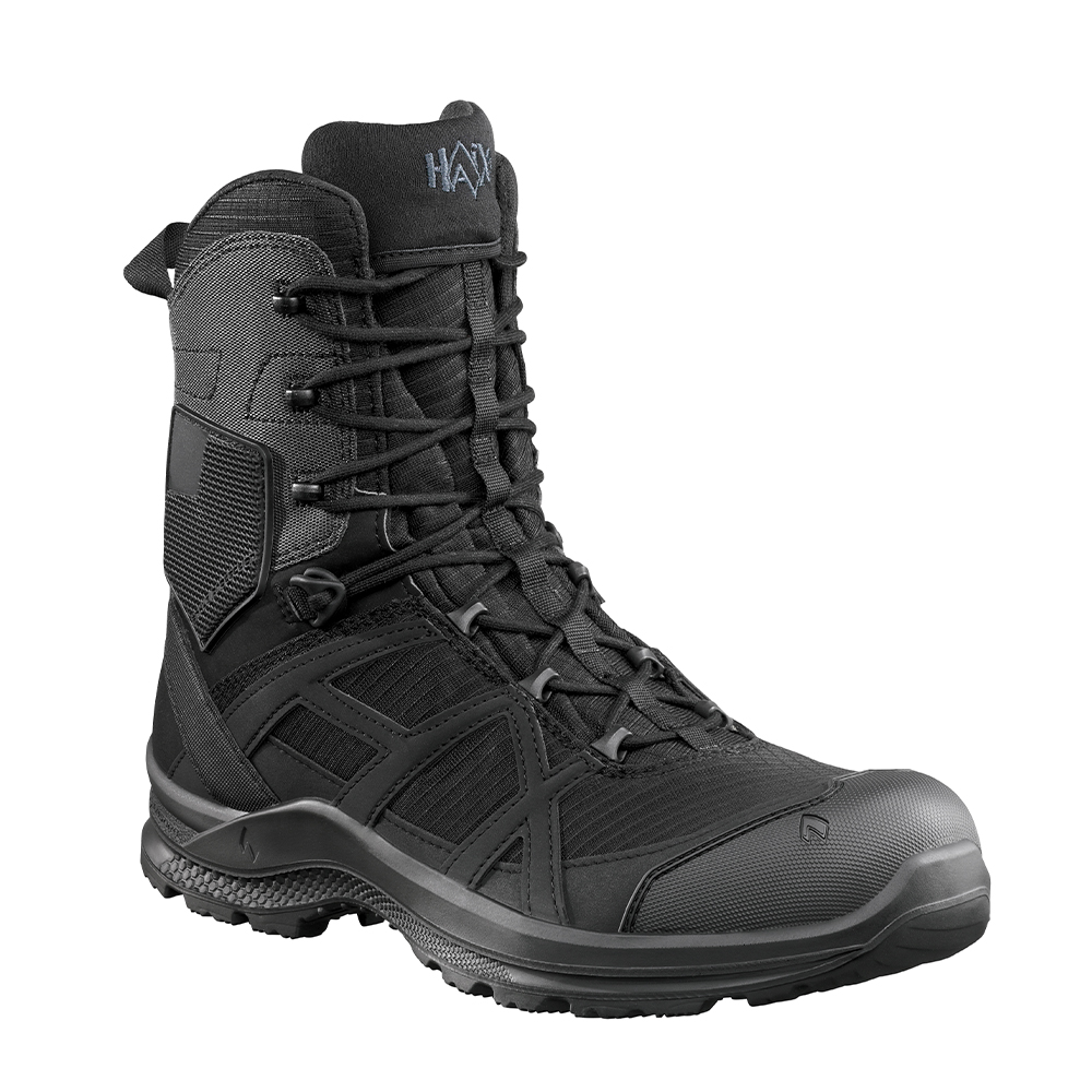HAIX Black Eagle Athletic 2.0 T high/black Sidezipper - Polizeistiefel (Größe: UK 6.0 / EU 39)