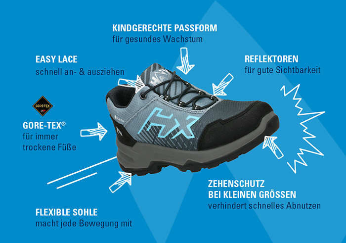 Features Kinderschuhe